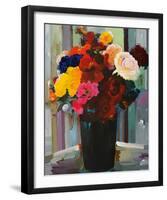 Bold Bouquet-Hooshang Khorasani-Framed Art Print