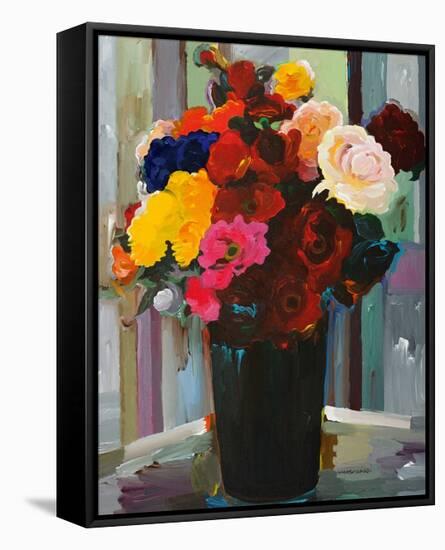 Bold Bouquet-Hooshang Khorasani-Framed Stretched Canvas