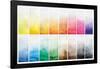 Bold Color - Watercolor Swatches-Trends International-Framed Poster