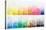 Bold Color - Watercolor Swatches-Trends International-Stretched Canvas