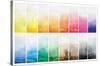 Bold Color - Watercolor Swatches-Trends International-Stretched Canvas