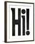 Bold Hi-Joni Whyte-Framed Giclee Print