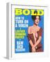 Bold, Lurid Magazine Cover with Cheesecake-null-Framed Art Print