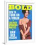 Bold, Lurid Magazine Cover with Cheesecake-null-Framed Art Print