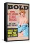 Bold, Lurid Magazine Cover with Cheesecake-null-Framed Stretched Canvas