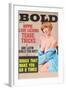 Bold, Lurid Magazine Cover with Cheesecake-null-Framed Art Print