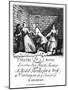 Bold Stroke for a Wife - illustrated ticket by William Hogarth-William Hogarth-Mounted Giclee Print