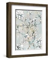 Bold White-Asia Jensen-Framed Art Print