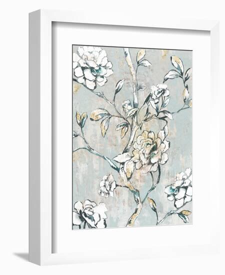 Bold White-Asia Jensen-Framed Art Print