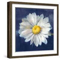 Boldest Bloom II Dark Blue-Danhui Nai-Framed Art Print