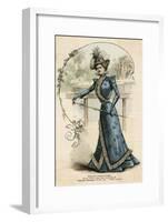 Bolero Dress 1899-null-Framed Art Print
