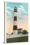 Bolivar Lighthouse, Galveston, Texas-null-Stretched Canvas