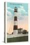 Bolivar Lighthouse, Galveston, Texas-null-Stretched Canvas