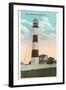 Bolivar Lighthouse, Galveston, Texas-null-Framed Art Print