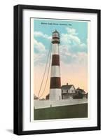 Bolivar Lighthouse, Galveston, Texas-null-Framed Art Print