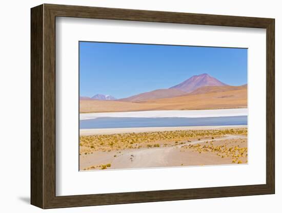 Bolivia, Antiplano - Canapa Lake-Elzbieta Sekowska-Framed Photographic Print