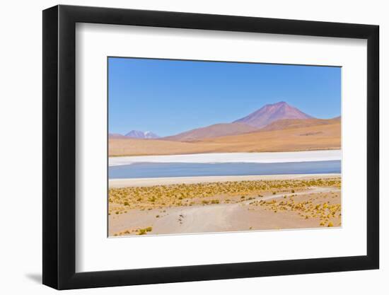 Bolivia, Antiplano - Canapa Lake-Elzbieta Sekowska-Framed Photographic Print