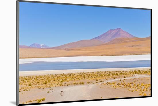 Bolivia, Antiplano - Canapa Lake-Elzbieta Sekowska-Mounted Photographic Print
