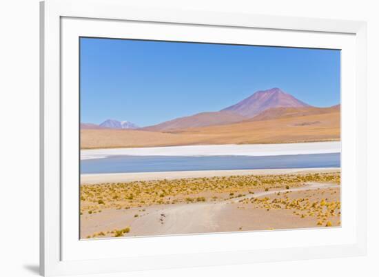 Bolivia, Antiplano - Canapa Lake-Elzbieta Sekowska-Framed Photographic Print