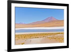 Bolivia, Antiplano - Canapa Lake-Elzbieta Sekowska-Framed Photographic Print