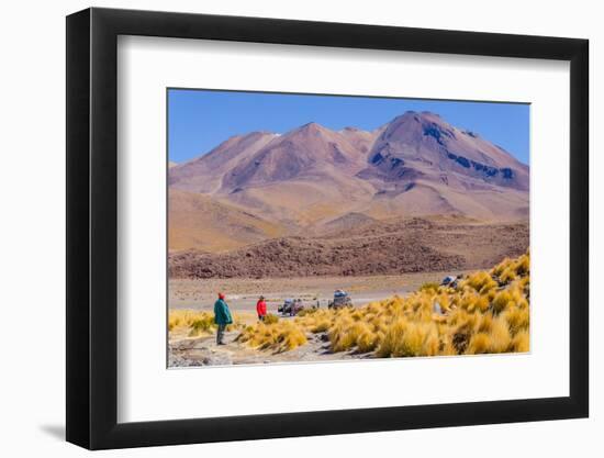 Bolivia, Antiplano - Canapa Lake-Elzbieta Sekowska-Framed Photographic Print