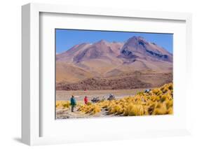 Bolivia, Antiplano - Canapa Lake-Elzbieta Sekowska-Framed Photographic Print