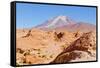 Bolivia, Antiplano - Volcano Ollague-Elzbieta Sekowska-Framed Stretched Canvas