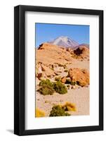 Bolivia, Antiplano - Volcano Ollague-Elzbieta Sekowska-Framed Photographic Print