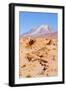 Bolivia, Antiplano - Volcano Ollague-Elzbieta Sekowska-Framed Photographic Print