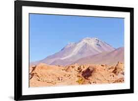 Bolivia, Antiplano - Volcano Ollague-Elzbieta Sekowska-Framed Photographic Print