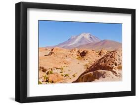 Bolivia, Antiplano - Volcano Ollague-Elzbieta Sekowska-Framed Photographic Print