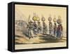 Bolivia, Aymaras Indian Dance by Emile Lassalle from Alcide Dessalines D'Orbigny Journey, 1833-null-Framed Stretched Canvas