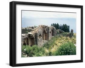 Bolivia, Lake Titicaca, Island of Moon, Temple of Virgins of the Sun-null-Framed Giclee Print