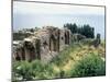 Bolivia, Lake Titicaca, Island of Moon, Temple of Virgins of the Sun-null-Mounted Giclee Print