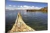 Bolivia, Lake Titicaca, Reed Boat of Uros Floating Reed Islands of Lake Titicaca-Kymri Wilt-Mounted Photographic Print