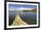 Bolivia, Lake Titicaca, Reed Boat of Uros Floating Reed Islands of Lake Titicaca-Kymri Wilt-Framed Photographic Print