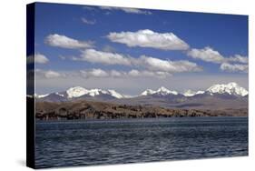 Bolivia, Lake Titicaca, Scenic Mountains-Kymri Wilt-Stretched Canvas