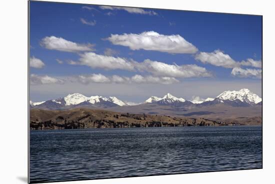 Bolivia, Lake Titicaca, Scenic Mountains-Kymri Wilt-Mounted Photographic Print