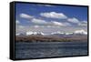 Bolivia, Lake Titicaca, Scenic Mountains-Kymri Wilt-Framed Stretched Canvas