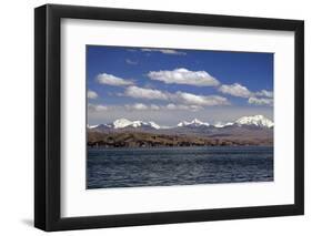Bolivia, Lake Titicaca, Scenic Mountains-Kymri Wilt-Framed Photographic Print