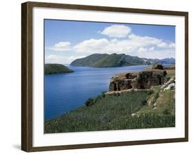 Bolivia, Lake Titicaca, Sun Island-null-Framed Giclee Print