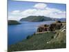 Bolivia, Lake Titicaca, Sun Island-null-Mounted Giclee Print