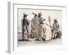 Bolivia, Moxos, Indian Costumes by Emile Lassalle from Alcide Dessalines D'Orbigny Journey, 1833-null-Framed Giclee Print