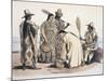 Bolivia, Moxos, Indian Costumes by Emile Lassalle from Alcide Dessalines D'Orbigny Journey, 1833-null-Mounted Giclee Print