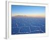 Bolivia, Potosi Department, Daniel Campos Province, View of the Salar de Uyuni, the largest salt fl-Karol Kozlowski-Framed Photographic Print