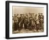 Bolivian Fighters Join Army, Pacific War-null-Framed Giclee Print