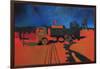 Bolivian Tanker Underpainting-Thomas MacGregor-Framed Giclee Print