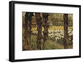 Bollenveldenn (Bulb Field), 1880-1937-Anton L. Koster-Framed Art Print