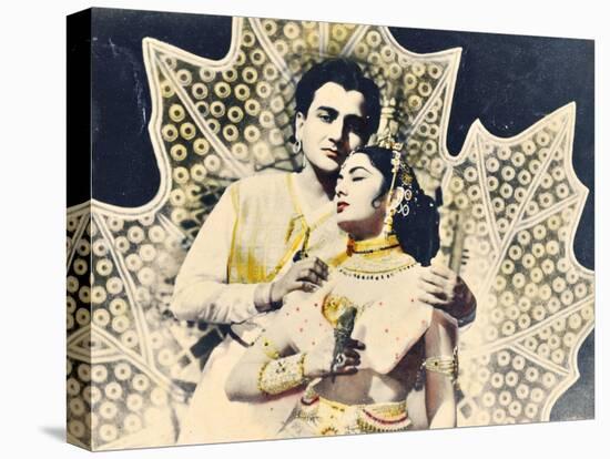 Bollywood Poster-null-Stretched Canvas