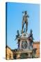 Bologna, Emilia-Romagna, Italy. Fontana di Nettuno, or Neptune Fountain in Piazza del Nettuno. T...-null-Stretched Canvas